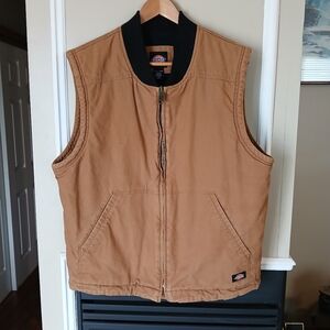 Dickies Duck Canvas Work Vest Men's Size Medium
